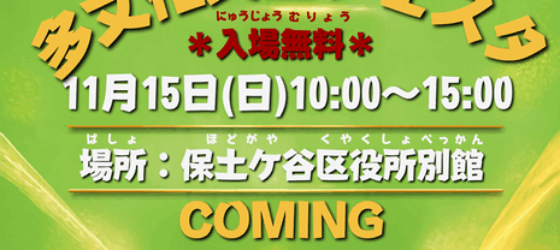 2026年月11月15日(日) ほどがや多文化共生フェスタ @ 保土ケ谷区役所別館